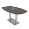 Skutchi Designs 33.5 in W, 59.5 in L, 29 in H, Engineered Wood Top, Brown HAR-ABOT-34X60-DOU-ELEC-XD1025 - alternate 1